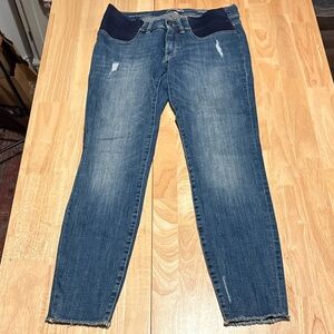 Classic Blue Maternity Jeans